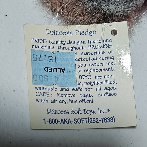 Princess Soft Toys Ellie Elephant 12 Inch Pink Rainbow Plush Stuffed Animal Toy - Picture 5 of 8